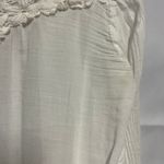 Promod White Gauzy Open Front Cardigan Size Small Photo 7