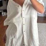Boutique Cover Up White Size M Photo 2