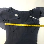 Social Bridemade v neck maxi dress front slit Sz 6 Gray Photo 2