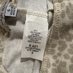 White Birch  Women’s S Animal Print Biker Shorts Neutral‎ Athleisure Cozy Photo 5