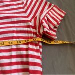 Boden Red and White Striped Dress EUC Size 10P Photo 2