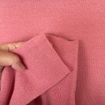 Halogen  Women Crew Neck Sweater long Sleeve Pink 50% Merino Wool Size 1 Very New Photo 3