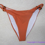 NEW Rhythm Free People Ring Itsy Bikini Bottoms, size L‎ Orange Size L Photo 0