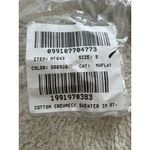 Madewell $98 Cotton Crewneck Sweater Dark Loden Stripe NT643 Size S Photo 13