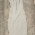 Abercrombie & Fitch grey ribbed Midi Dress Photo 0