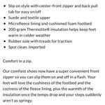 Lands' End Land’s End Red & Black Suede Zip Up Athletic Shoes 7.5 Photo 7