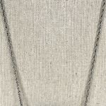 Faux Turquoise Chunk Silver Tone Chain Link Necklace Photo 2