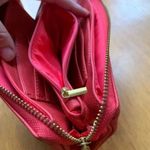 Leather Wallet Coral Pink Clutch Zip Small Spacious Card Holder Photo 6