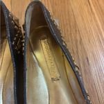 BCBGMAXAZRIA BCBG flats dress shoes stud spike flats copper embellished Size 5.5 Photo 3