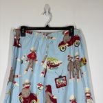 Nick & Nora Sock Monkey Pajama Set Size Small Photo 8