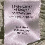 Emory park Off Shoulder Long Sleeve Cinched Crop Top Green Size Large NWOT Photo 2