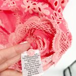 Johnny Was Womens Boho Festival Embroidered Floral Malfi Dress Size L Coral Photo 7