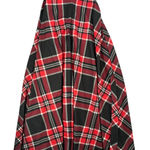 Agnes & Dora  Ball Skirt Plaid Red Black White Full Midi Womens Small Photo 0