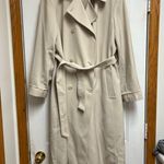 Gallery Classic Beige Trench Coat  Trench size 12 Photo 1