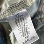 RE/DONE 90s High Rise Ankle Crop Worn Bright Blue Jeans size 25 Photo 5