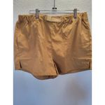 Madewell Women's  MWL Belted Hiking Shorts Elastic Waist Pull On Sz L Photo 2