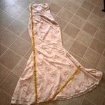 Oh Polly  Cream Strapless Bodycon Dress Photo 8