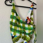 Farm Rio Tropical Fresh Faux Wrap One-Piece Swimsuit Sz M Photo 7