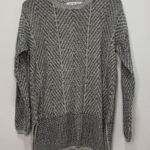 eight eight eight Grey Knit Long Sleeve Sweater Size Medium Photo 0