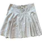 Dollhouse  | Embroidered Linen Sequin Flare Skirt sz M Photo 0