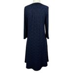 Anthropologie Saturday + Sunday Narva Swing Dress in Navy Sz S | Boho Everyday Photo 4