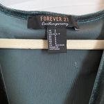 Forever 21 Velvet Short Sleeve Bodysuit Photo 3