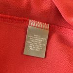 Joan Vass Blouse Top Long Bell Sleeve Flowy Orange M Photo 3