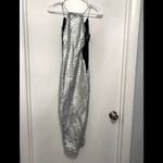 Nasty Gal  Midi Silver Dress Photo 3
