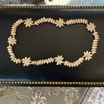 Vintage Cowrie shell Wedding Lei necklace 34” Photo 4