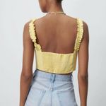 ZARA  Gingham Crop Top Photo 1