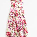 Abercrombie & Fitch  Lace-Up
Back Tiered Maxi Dress S large 
OFFERS ARE WELCOME! Photo 0
