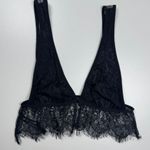 Urban Outfitters Out From Under Black Lace Bralette Size Small Goth Festival Y2K Photo 0