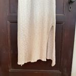Majorelle | Cream / Natural Cotton Blend Knit Scoop Neck Midi Sun Dress | Small Photo 3