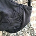 Bali  Black Bra 36D Vintage Underwire Extra Support Photo 2