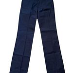 REAL SCHOOL Uniform Chino Junior Low Rise Navy Pants NWT Size 1 / 2 Blue Photo 0