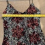 Hot & Delicious Confetti Sequins Pink Silver Dress Size Large Photo 3