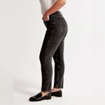 Abercrombie & Fitch The Mom High Rise Curve Love Jeans in Black Size 25/0 Long Photo 5