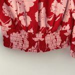 Sienna Sky | Floral Cropped Blouse sz Large Photo 4