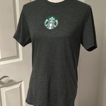 Starbucks  Logo Steel Green Graphic Short Sleeve Tee Photo 0