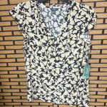 Terra & Sky  Tan Floral Blouse Size 3X Photo 0