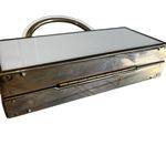 Rare Tyrolean NY Vintage 1950’s Lucite Metal Box Purse. Photo 8