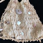 SHELL Straw Purse BAG Photo 1