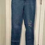 Levi's Levi’s 721 High Rise Skinny Womens Size 26x30 Distressed Medium Wash Denim Jeans Photo 0