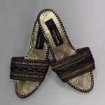 Vibrant Vintage  Happy Go Lightlys On Treadeasy Multicolor Wedge Slip Sandals 6 Photo 0