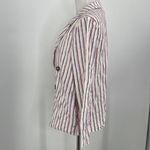 Anthropologie  Dolan Lined Striped Double Breasted Blazer Size Small Photo 3