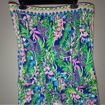 Lilly Pulitzer Rikki strapless tropical floral tiger print romper womens size XL Photo 2