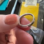 Silver Heart Clover Ring Size 6 Photo 7