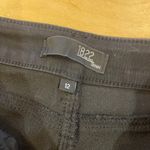 1822 Denim  Black Bootcut Split Hem Jeans Women's Size 12 Stretch Retro Photo 4