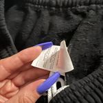 Hanes XL black Cotton Tie Up Cut Off Shorts Photo 2