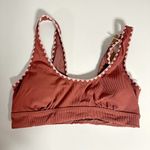 *NEW* Berlook Contrash Stitch Bikini Red Size L Photo 3